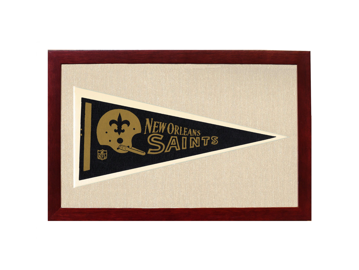 Vintage New Orleans Saints Pennant