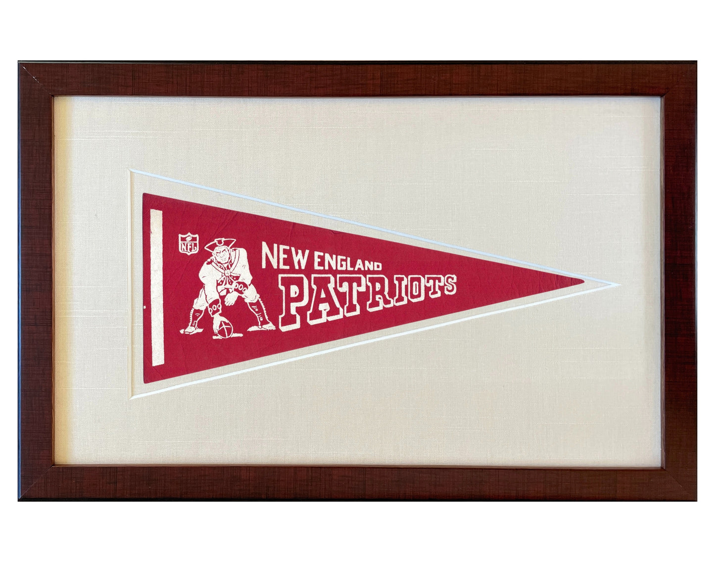 Vintage New England Patriots NFL Pennant