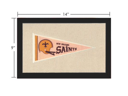 Vintage New Orleans Saints Pennant