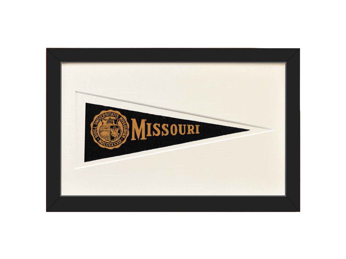 Vintage University of Missouri Hormel Pennant
