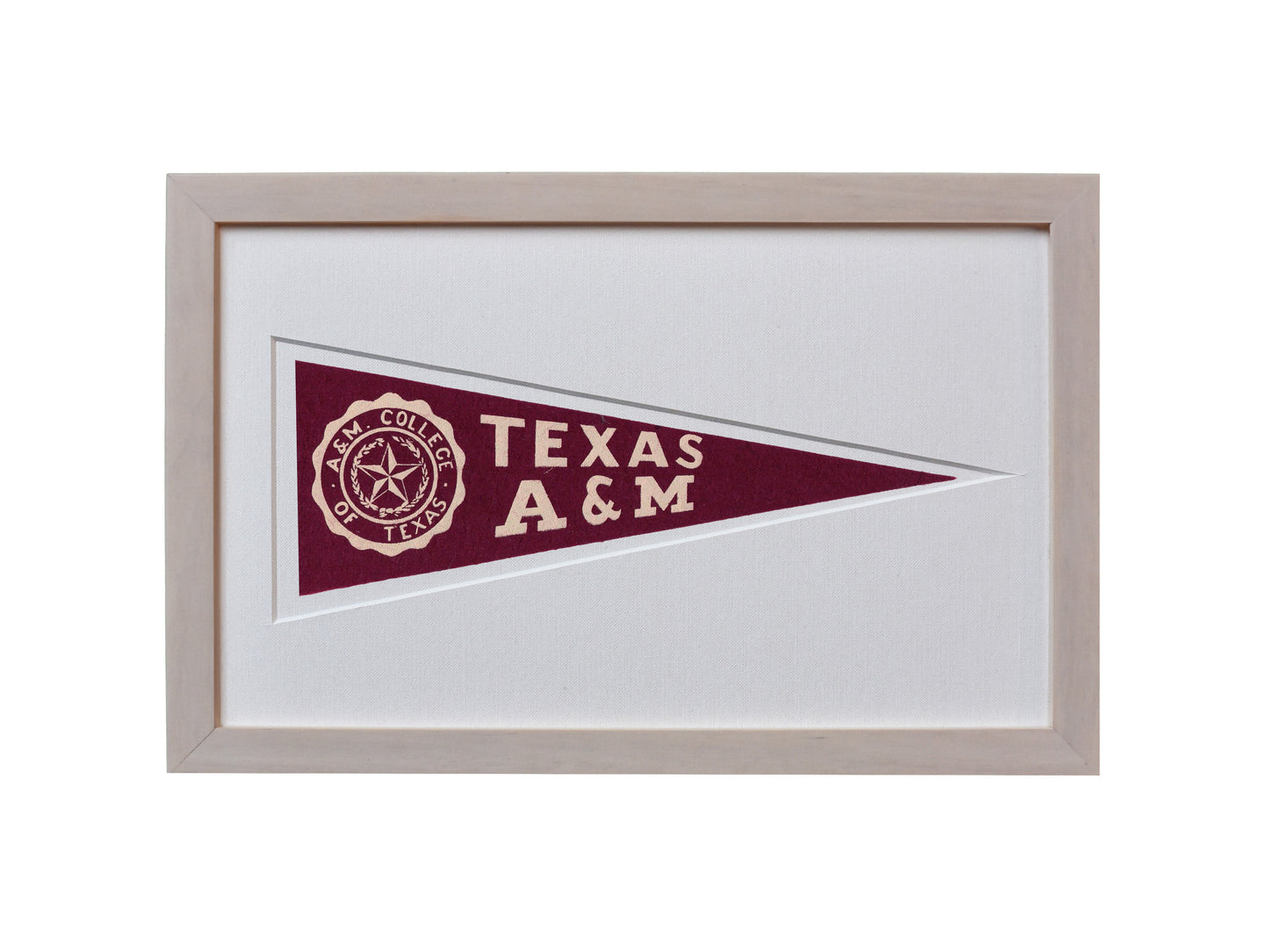 Vintage Texas A&M Hormel Pennant