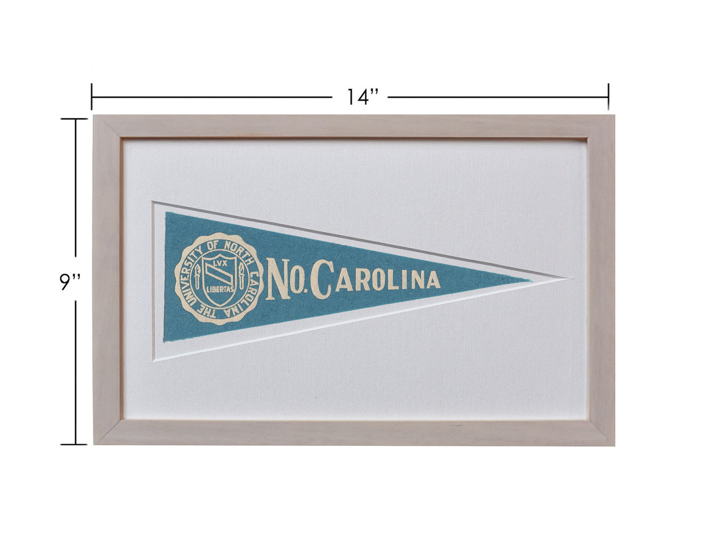 Vintage University of North Carolina Hormel Pennant