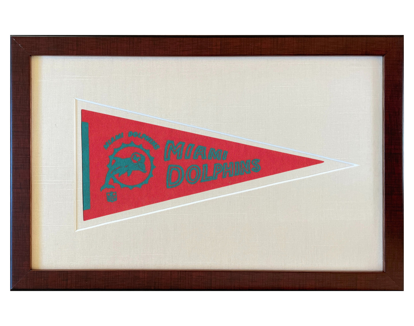 Vintage Miami Dolphins NFL Pennant