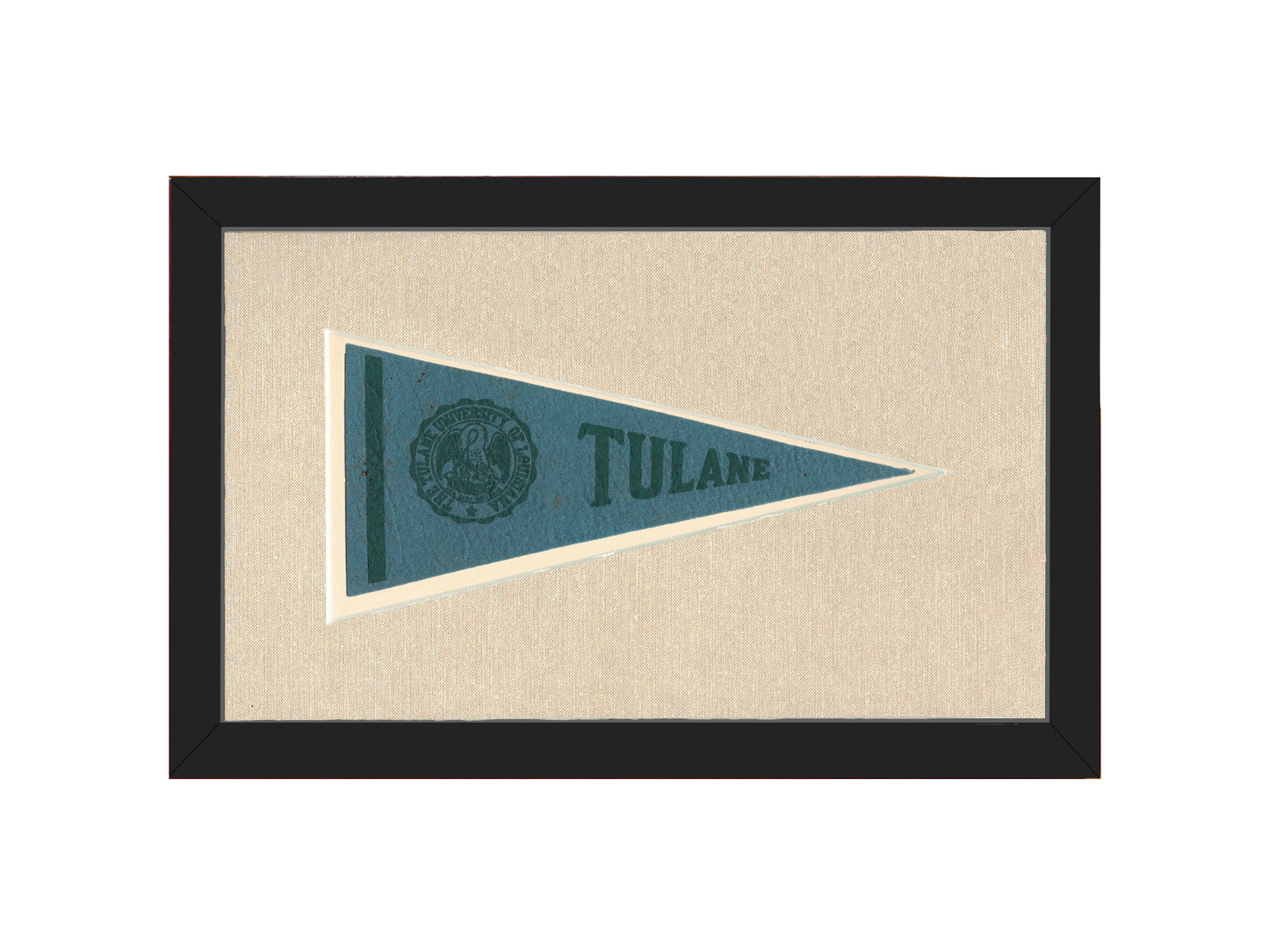 Vintage Tulane Pennant