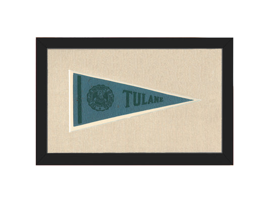 Vintage Tulane Pennant