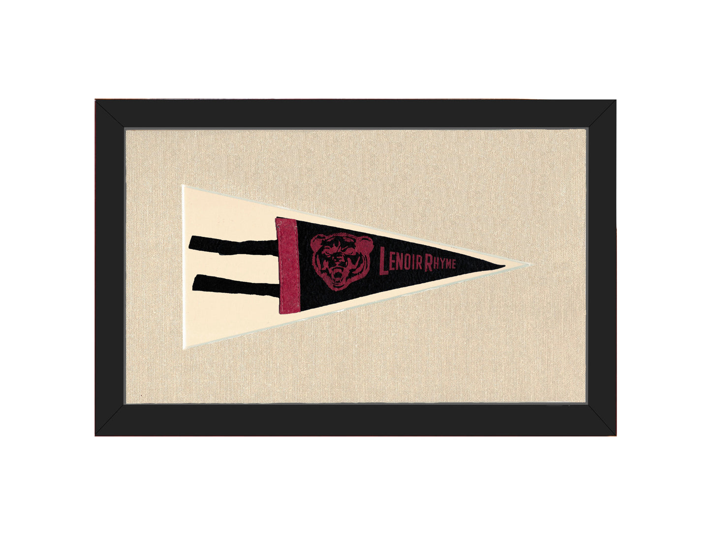 Vintage Lenoir Rhyme Pennant