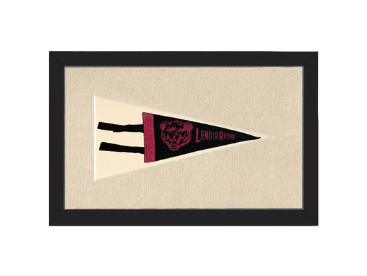 Vintage Lenoir Rhyme Pennant