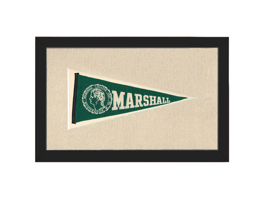 Vintage Marshall College Pennant