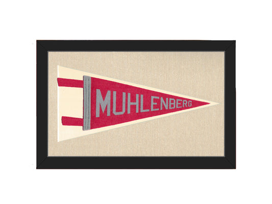 Vintage Muhlenberg College Pennant