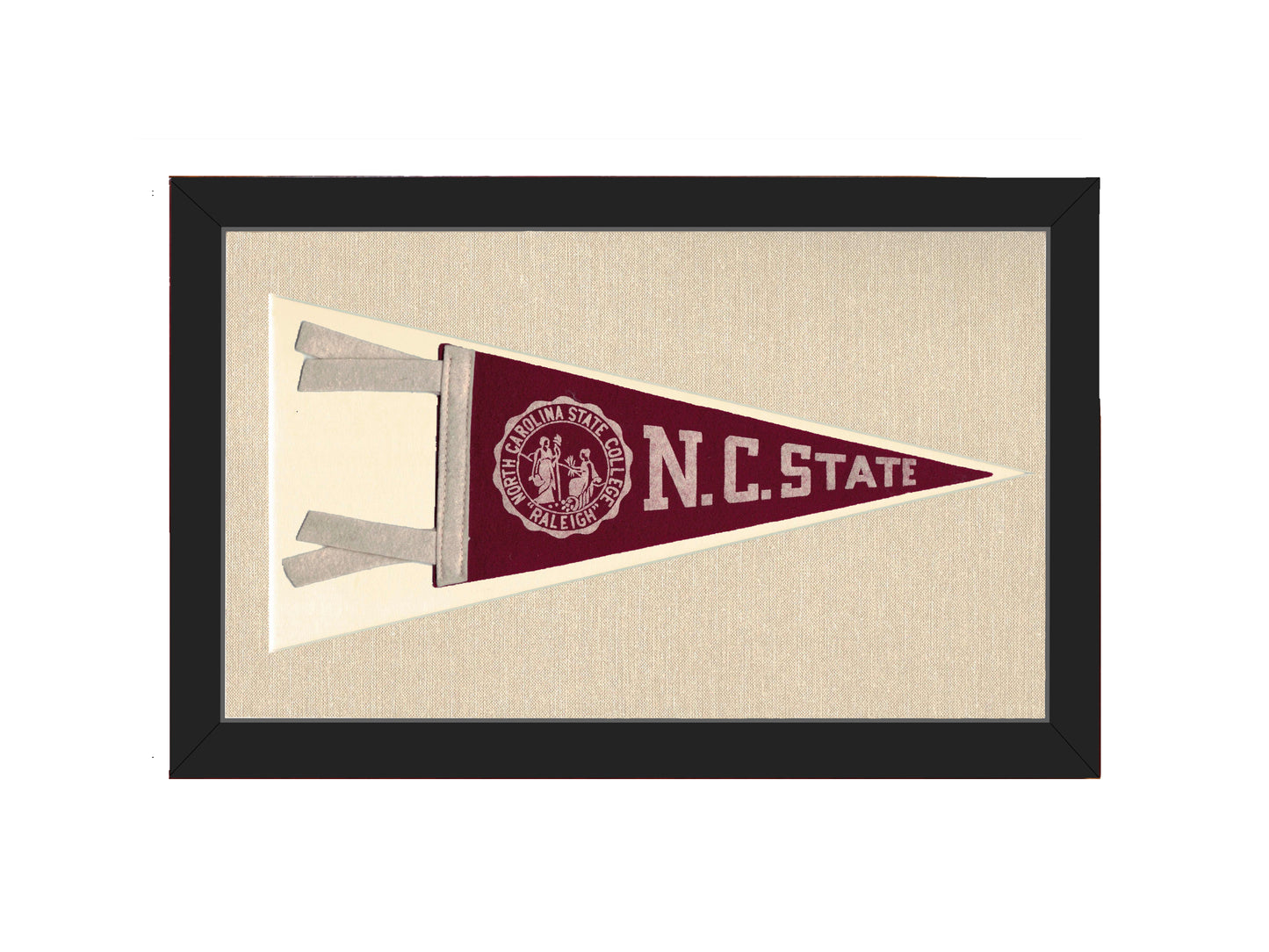 Vintage NC State Pennant