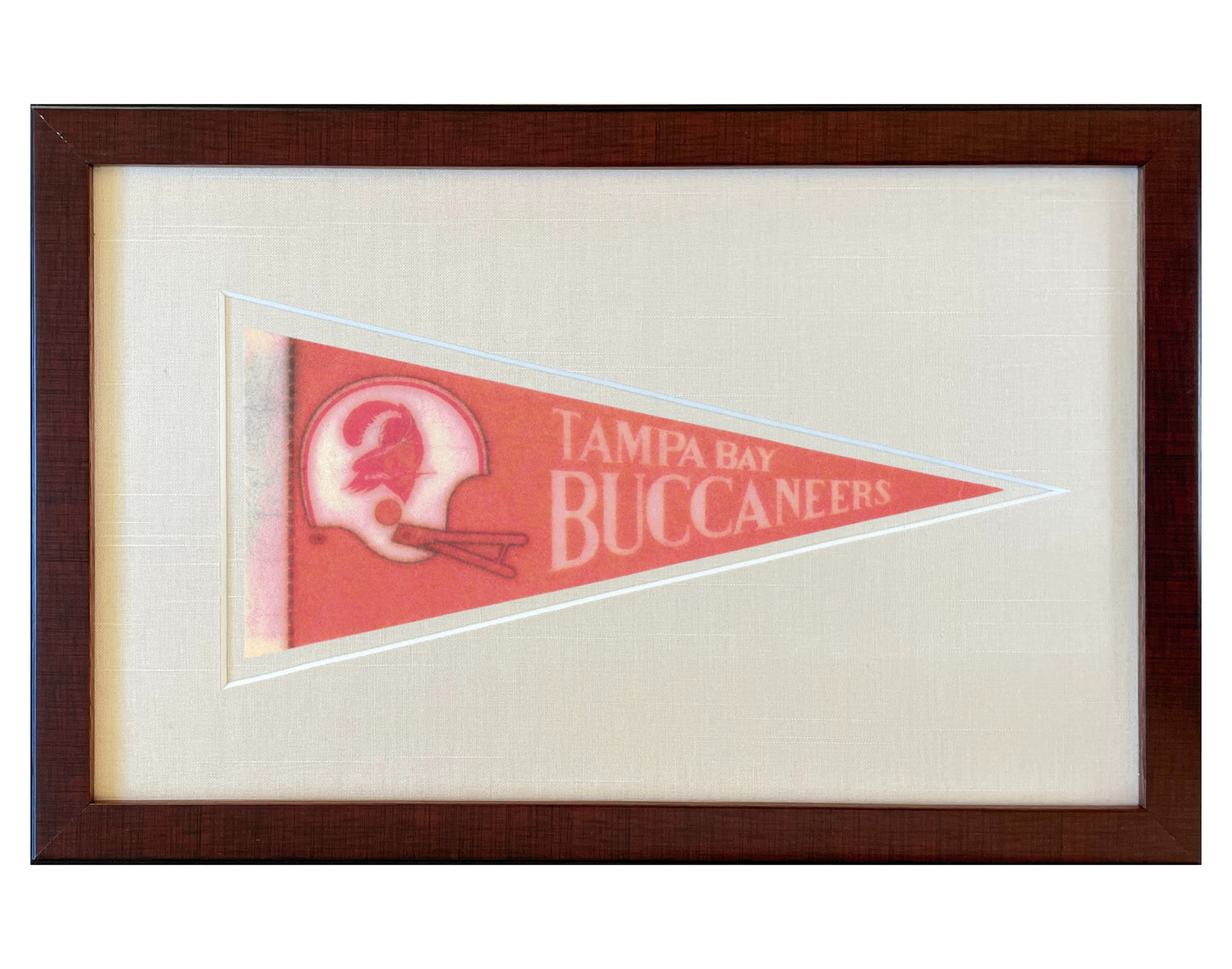 Vintage Tampa Bay Buccaneers NFL Pennant circa 1970s