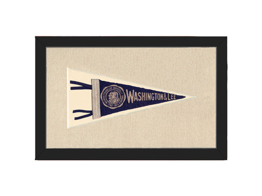 Vintage Washington & Lee University Pennant
