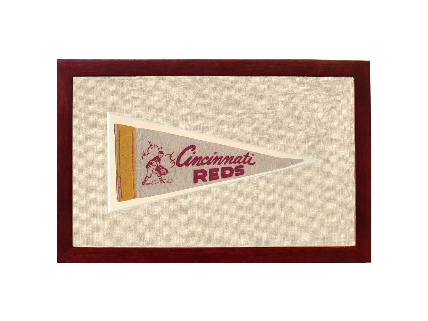 Vintage Cincinnati Reds Pennant