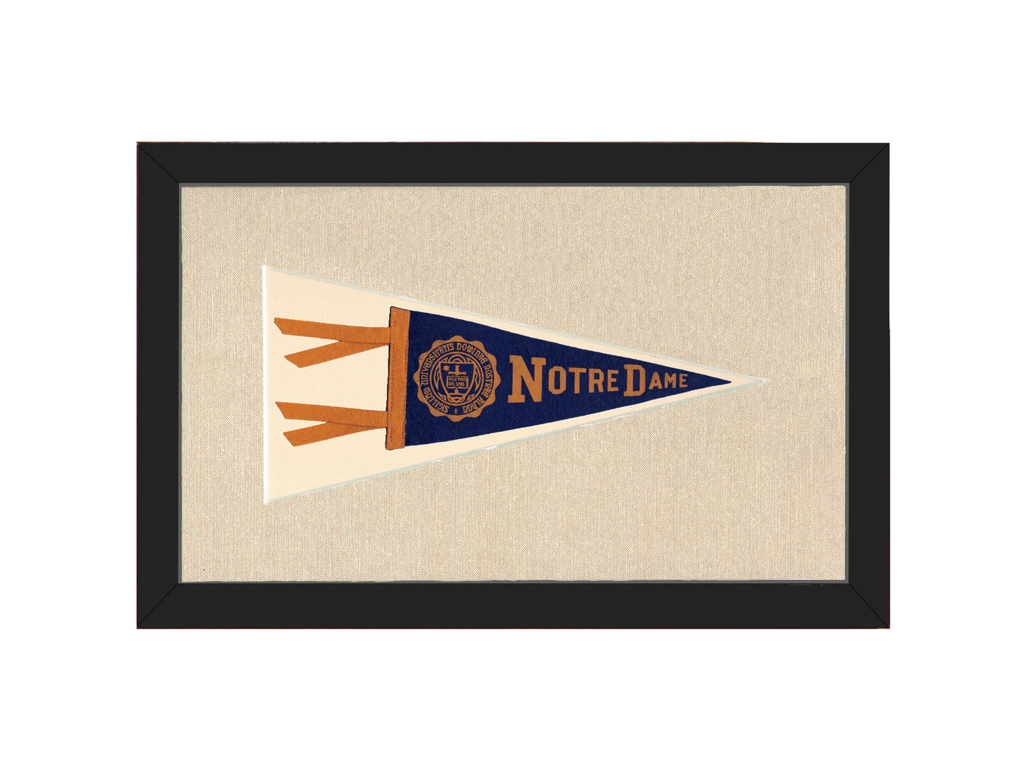 Vintage Notre Dame Pennant