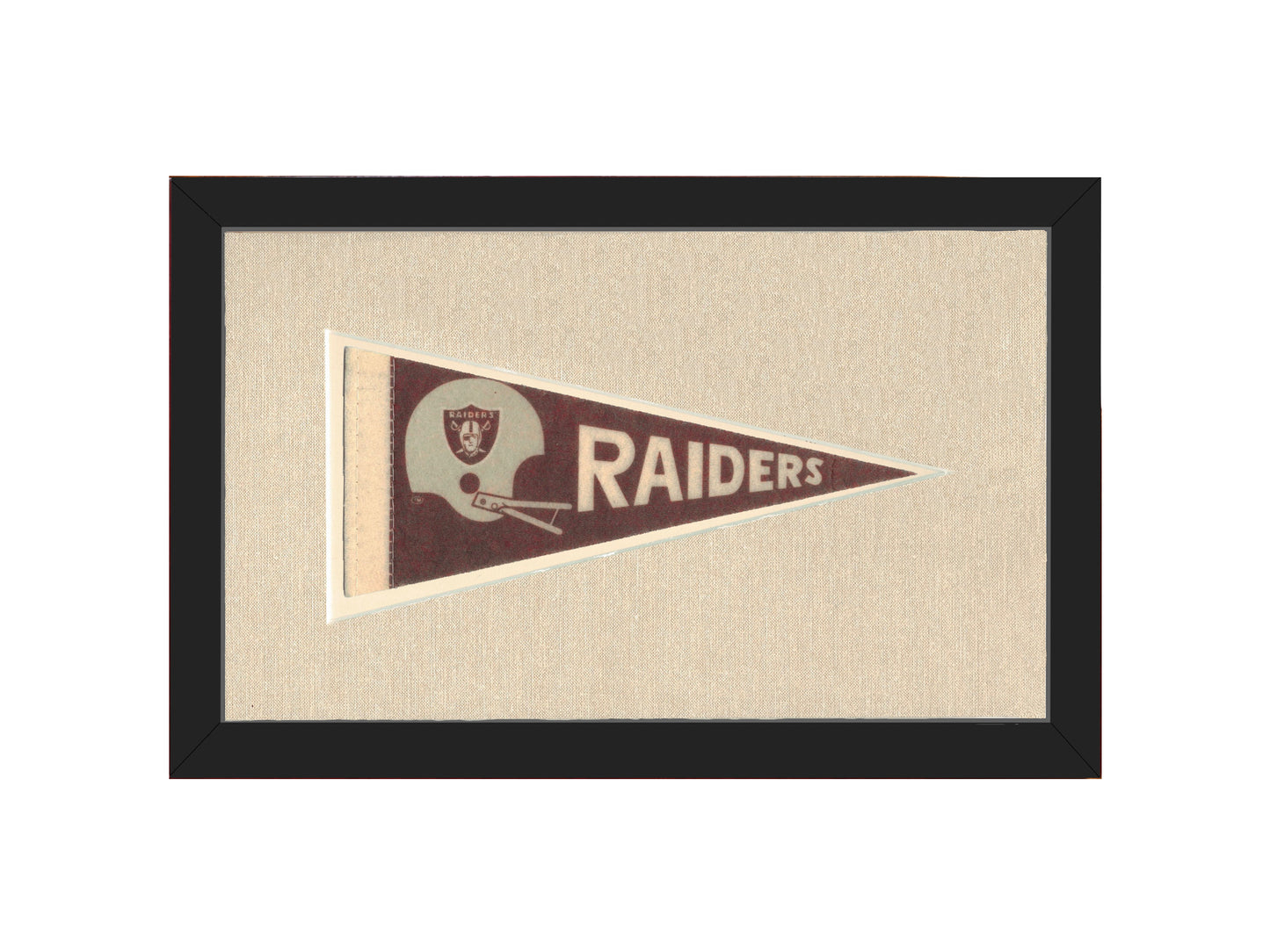 Vintage Raiders Pennant