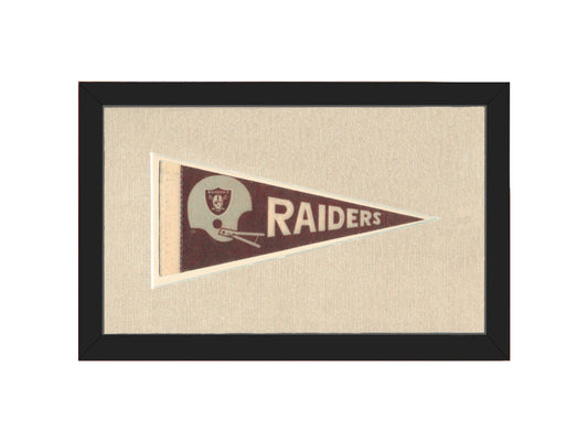 Vintage Raiders Pennant