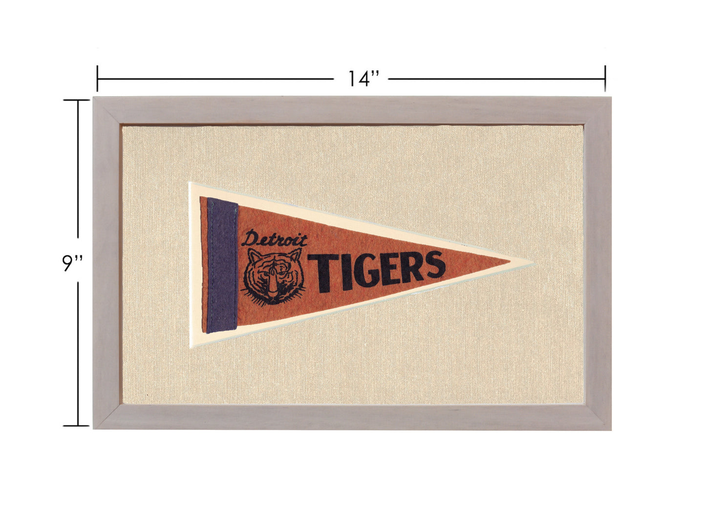 Vintage Detroit Tigers Pennant
