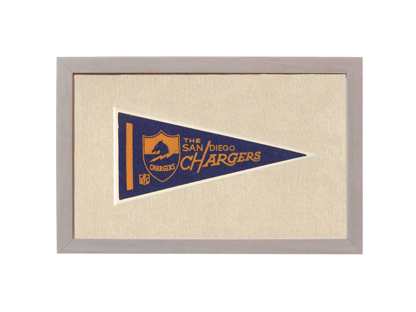 Vintage San Diego Chargers Pennant