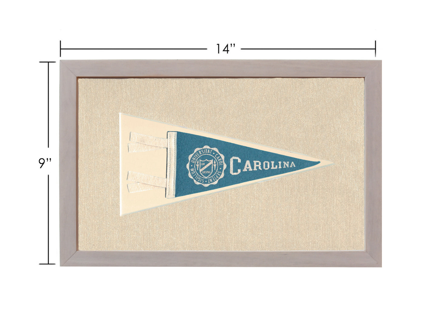 Vintage University of North Carolina Pennant