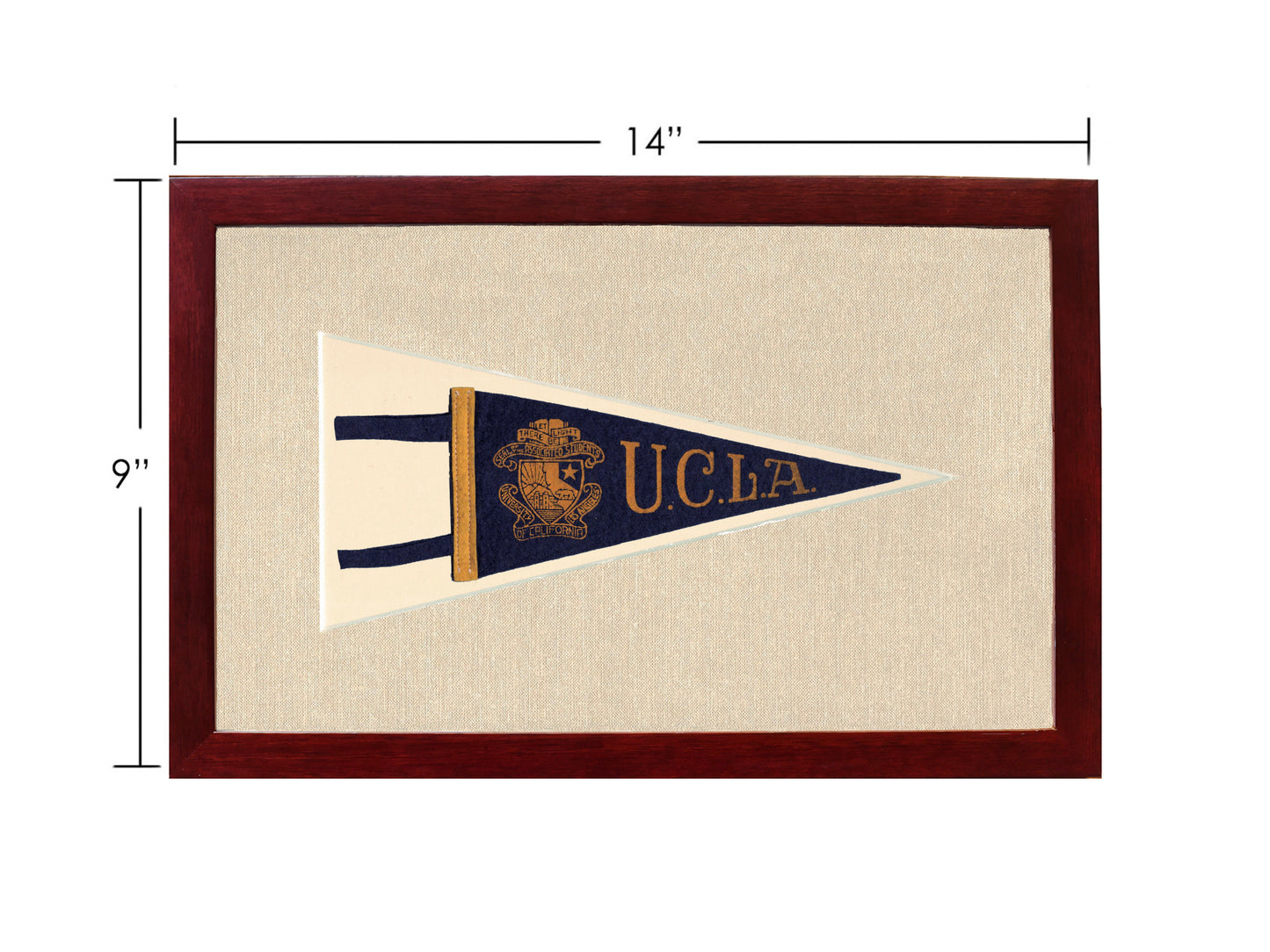 Vintage UCLA Pennant