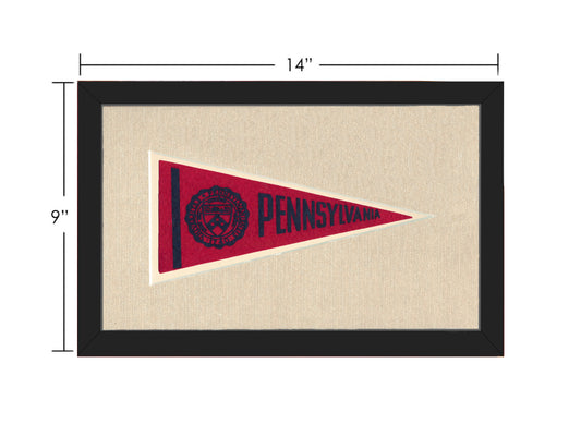 Vintage Pennsylvania Pennant
