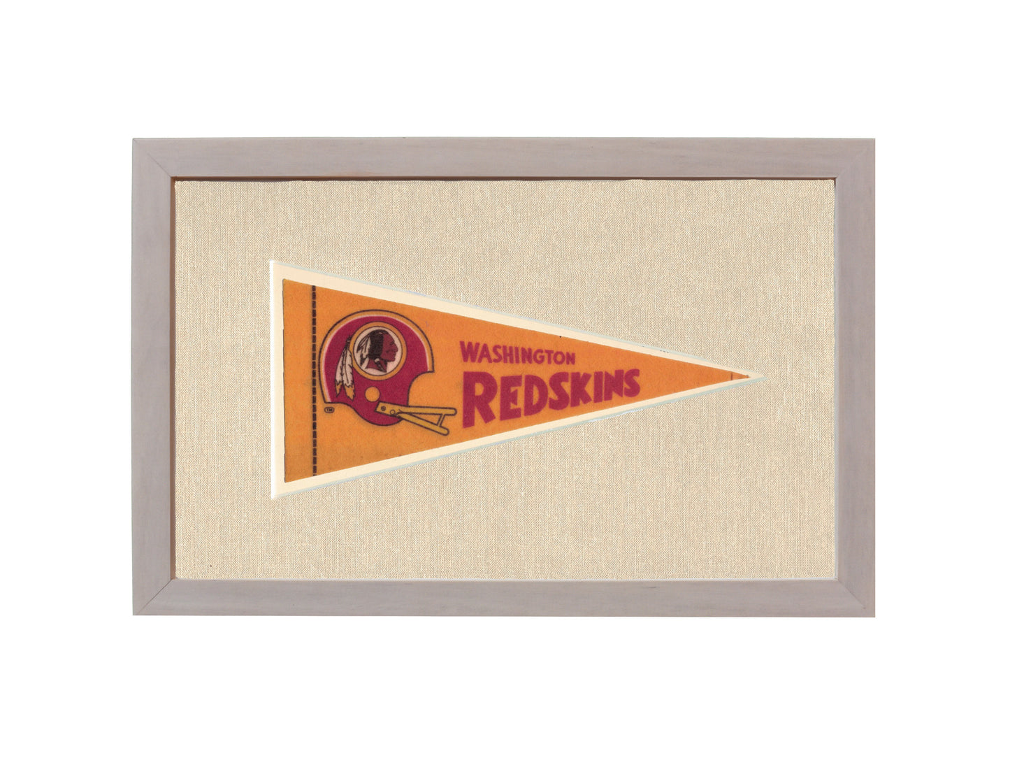 Vintage Washington Redskins Pennant