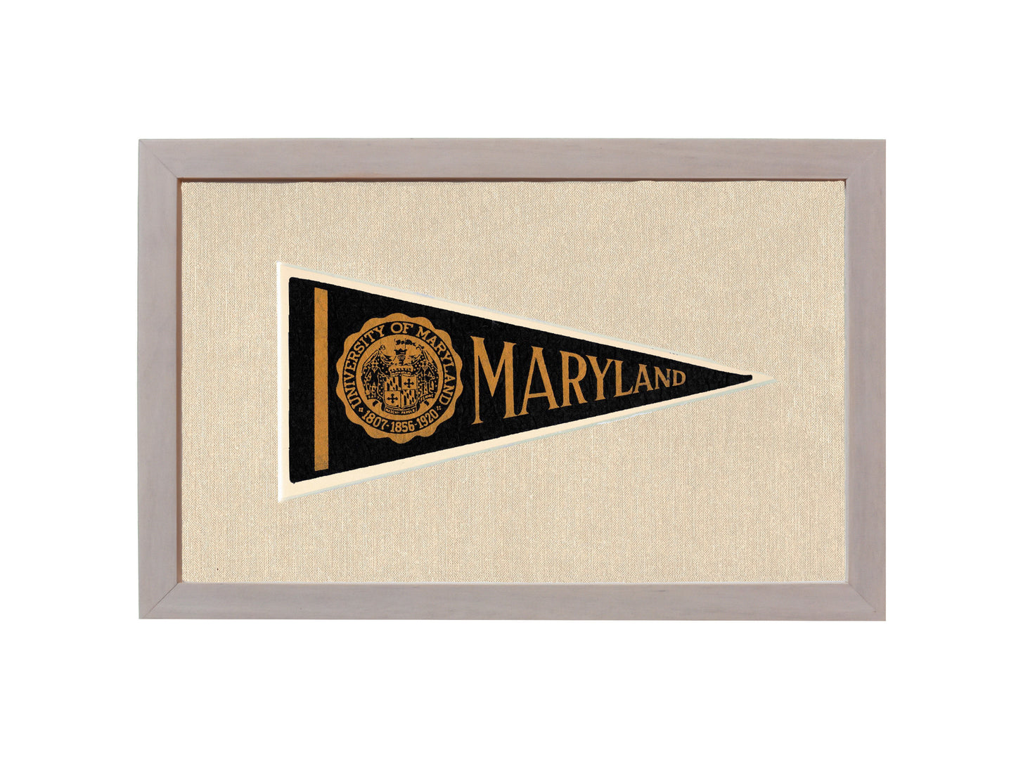 Vintage University of Maryland Pennant