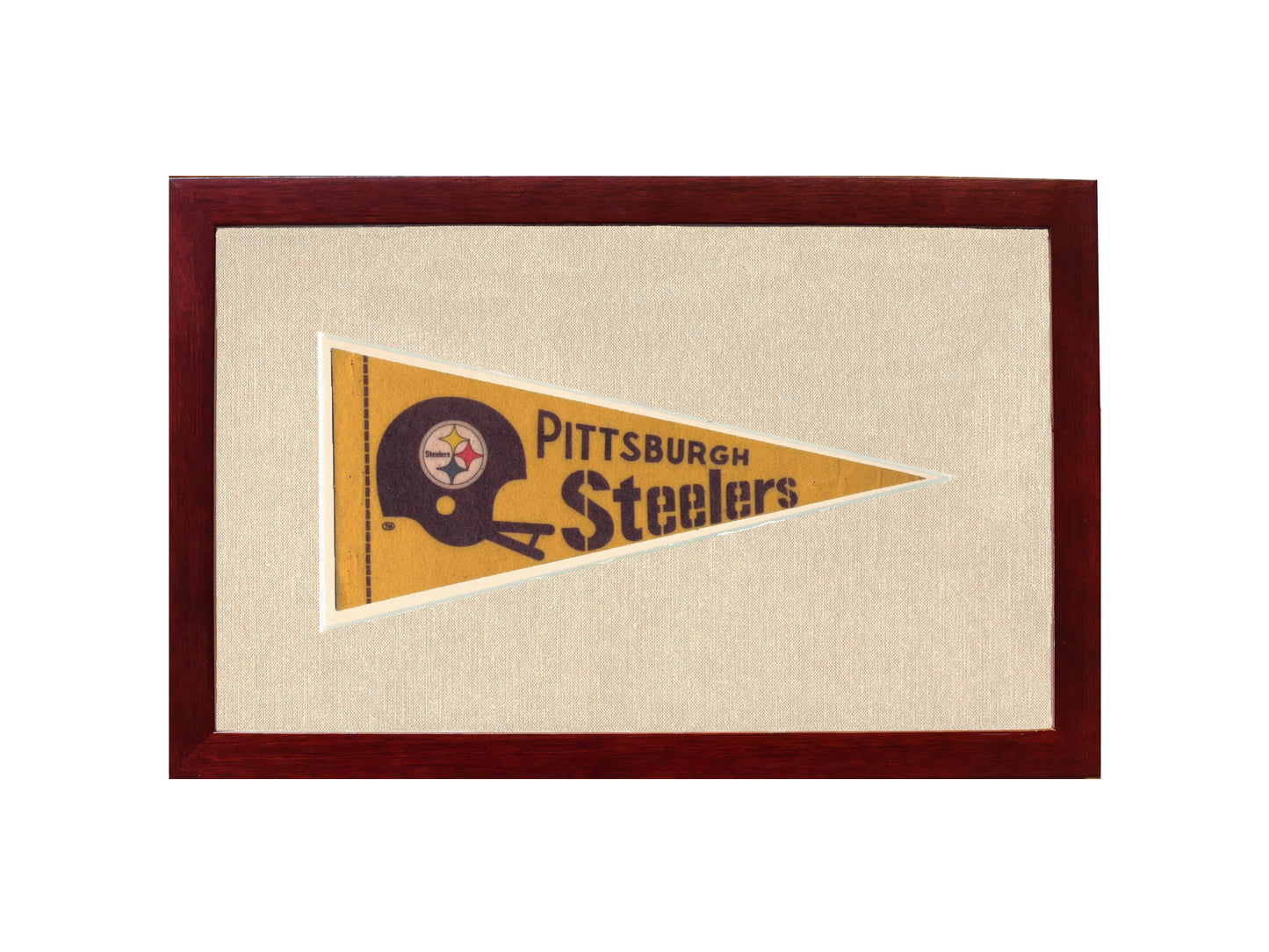 Vintage Pittsburgh Steelers Pennant