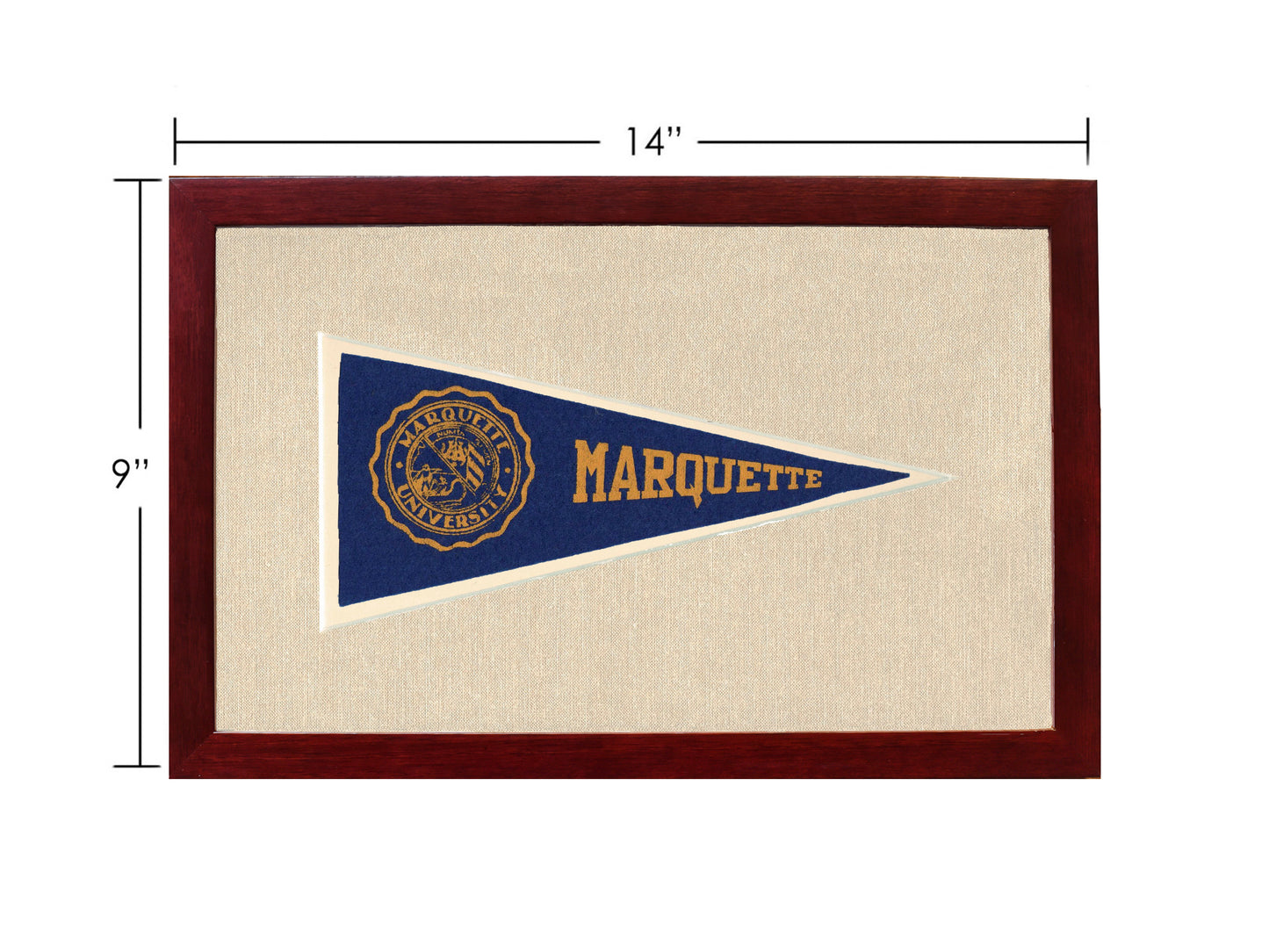 Vintage Marquette University Pennant