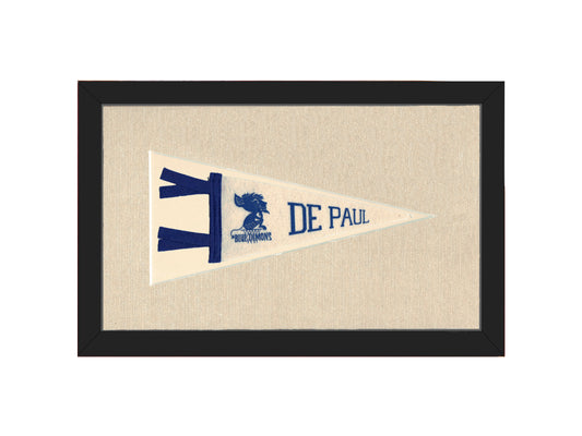 Vintage DePaul University Pennant
