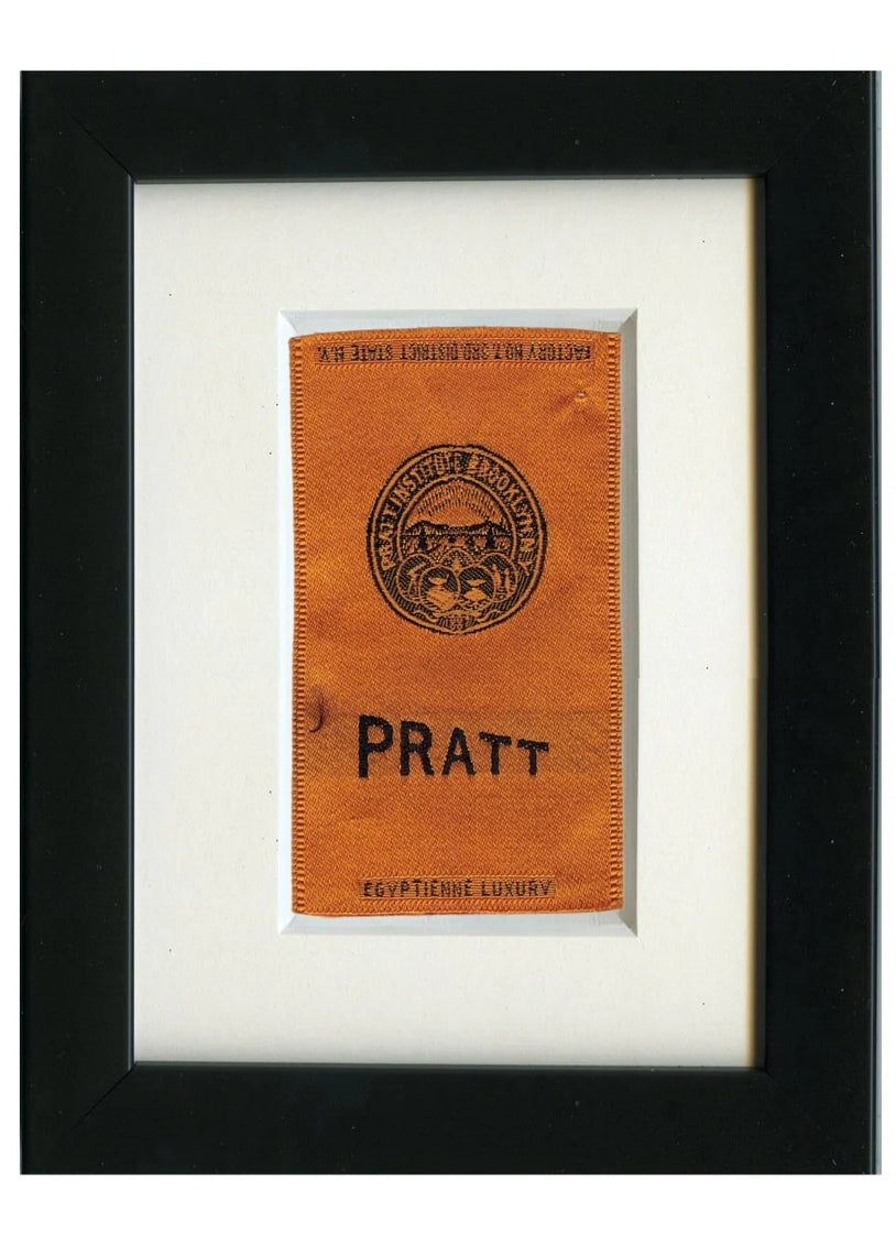 Vintage Pratt Institute Tobacco Silk circa 1910