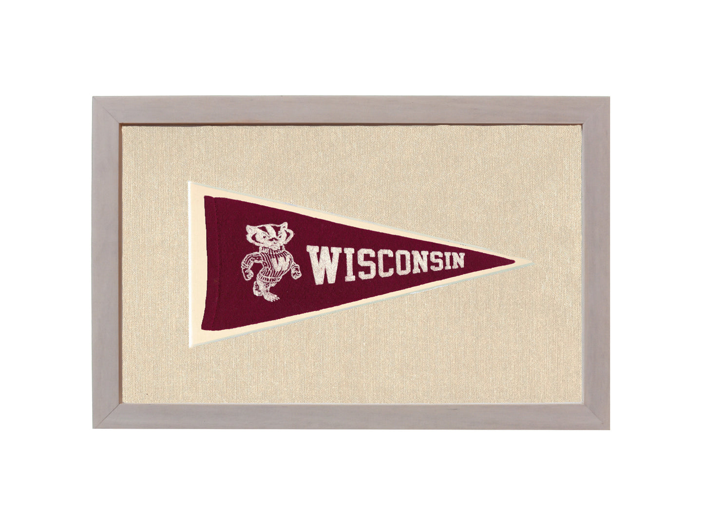 Vintage Wisconsin Pennant