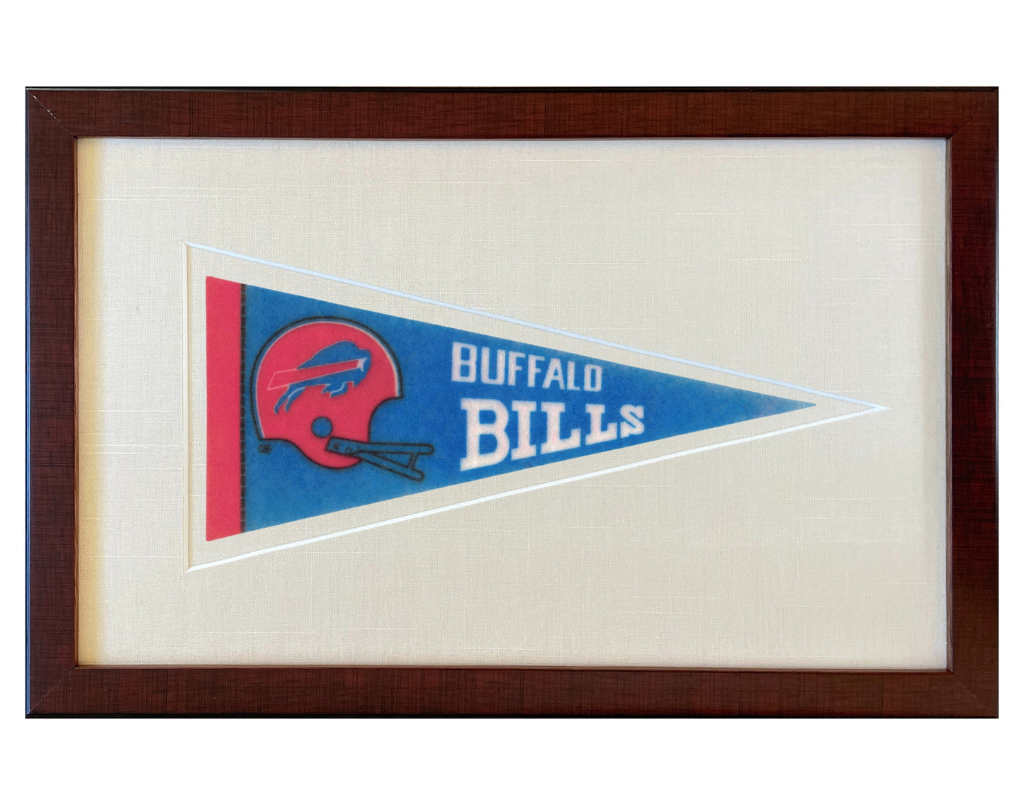 Vintage Buffalo Bills NFL Pennant circa 1970s