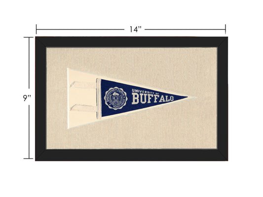 Vintage University of Buffalo Pennant