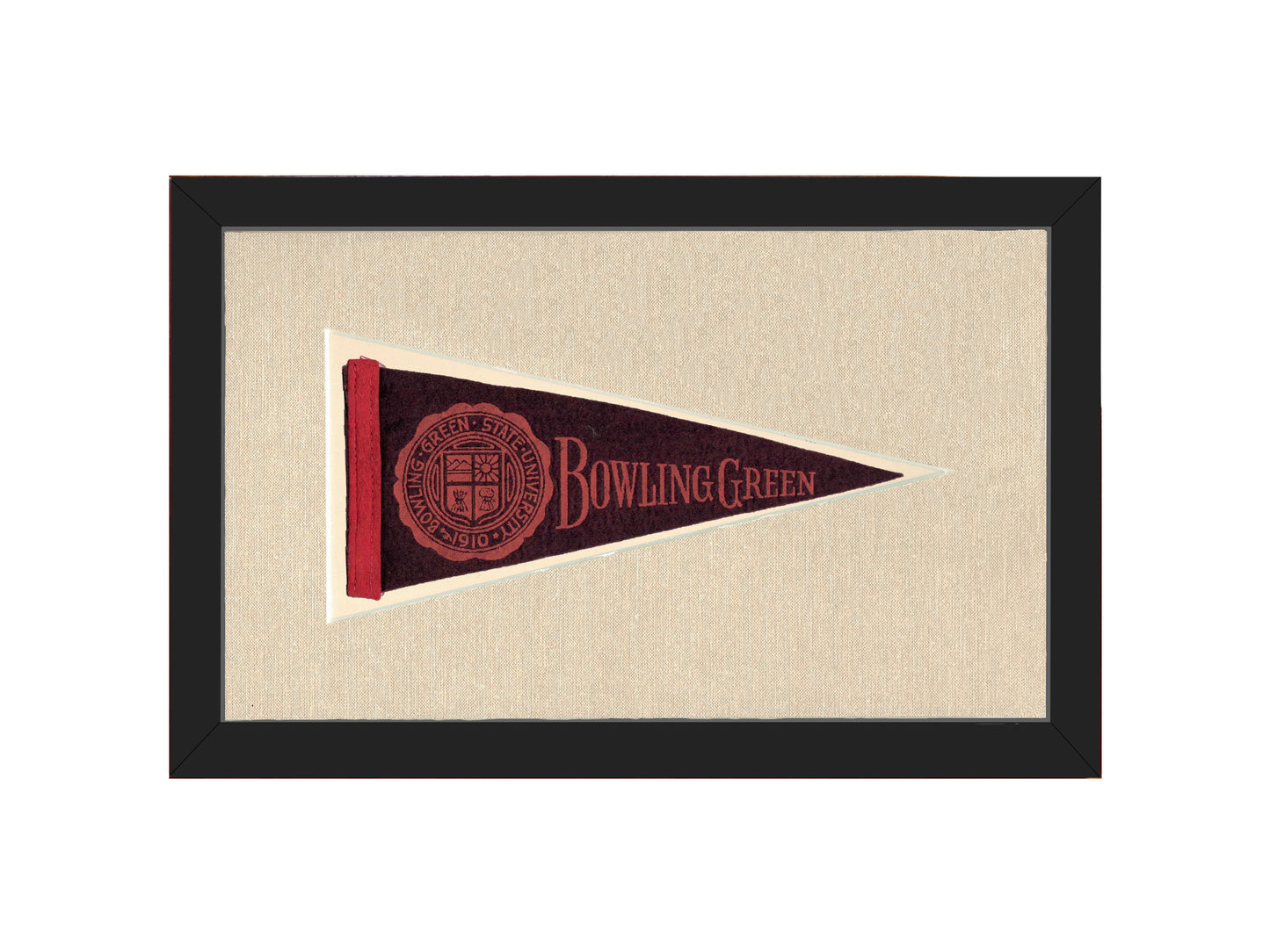 Vintage Bowling Green State University Pennant