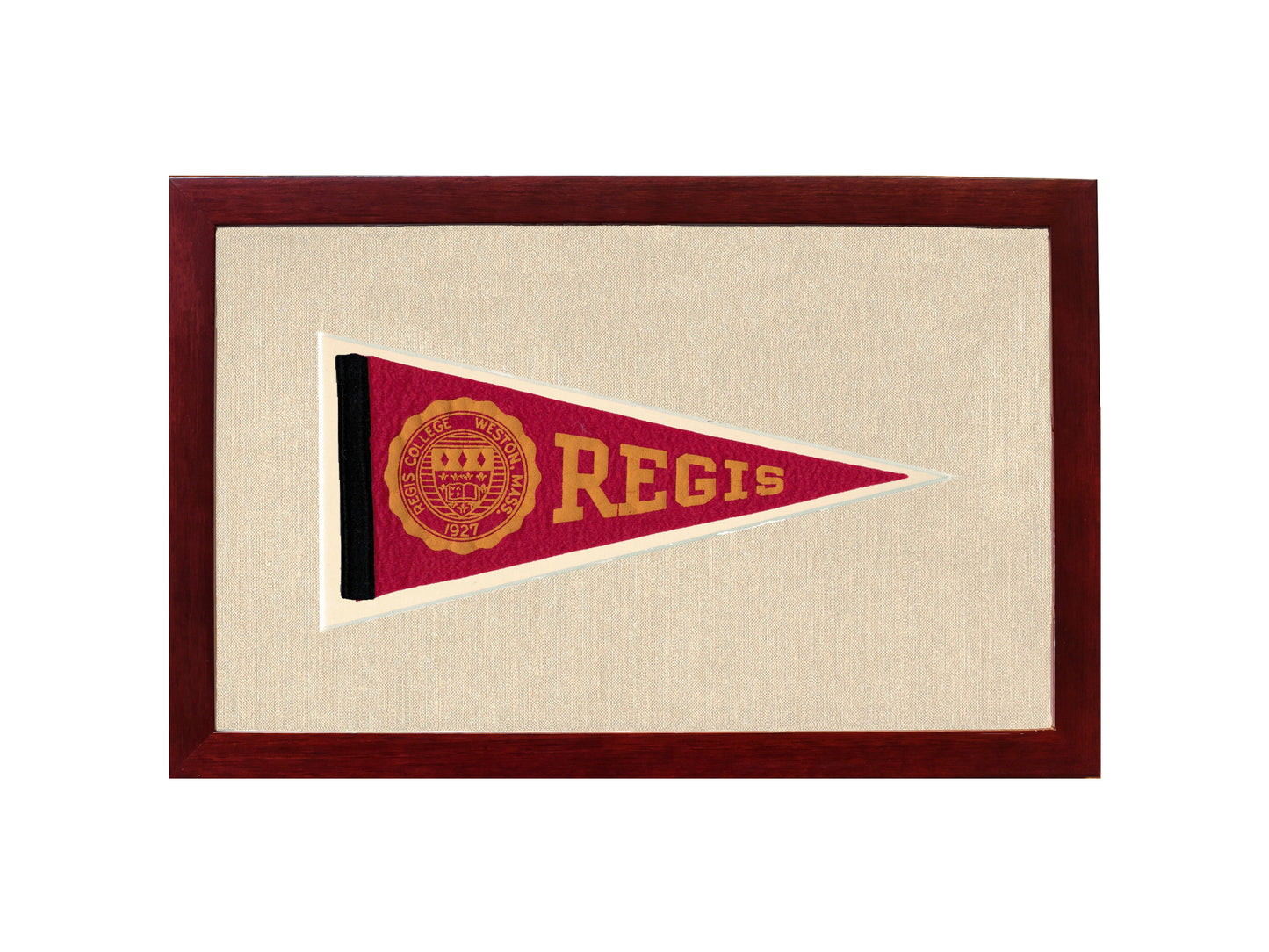 Vintage Regis College Pennant