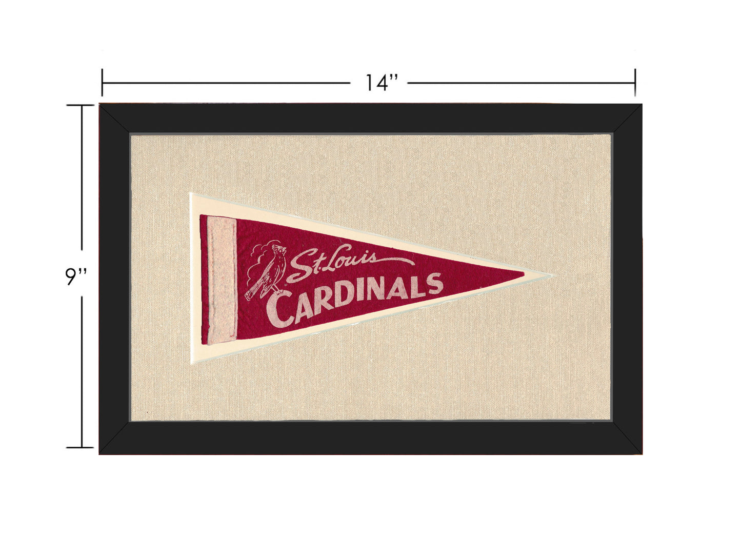 Vintage St Louis Cardinals Pennant