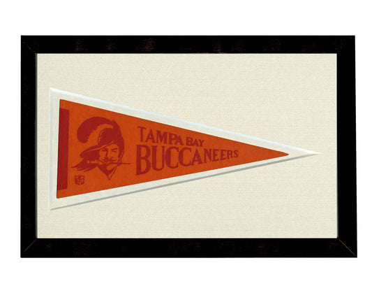 Vintage Tampa Bay Buccaneers Pennant (circa 1960s)