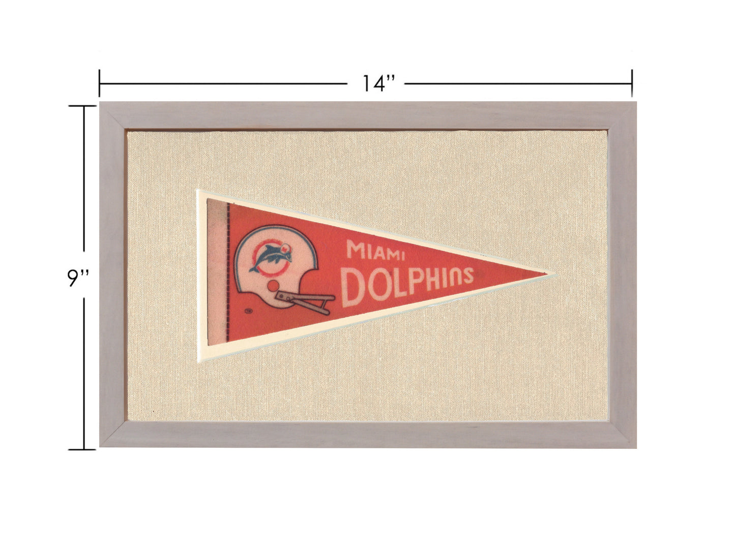 Vintage Miami Dolphins Pennant