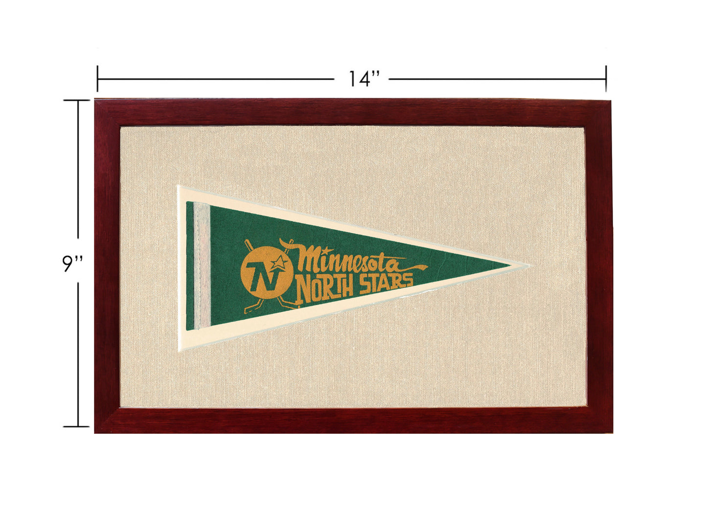 Vintage Minnesota North Stars Pennant