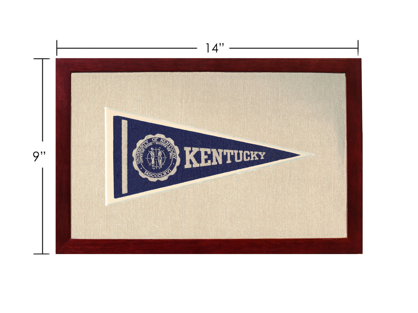 Vintage University of Kentucky Pennant