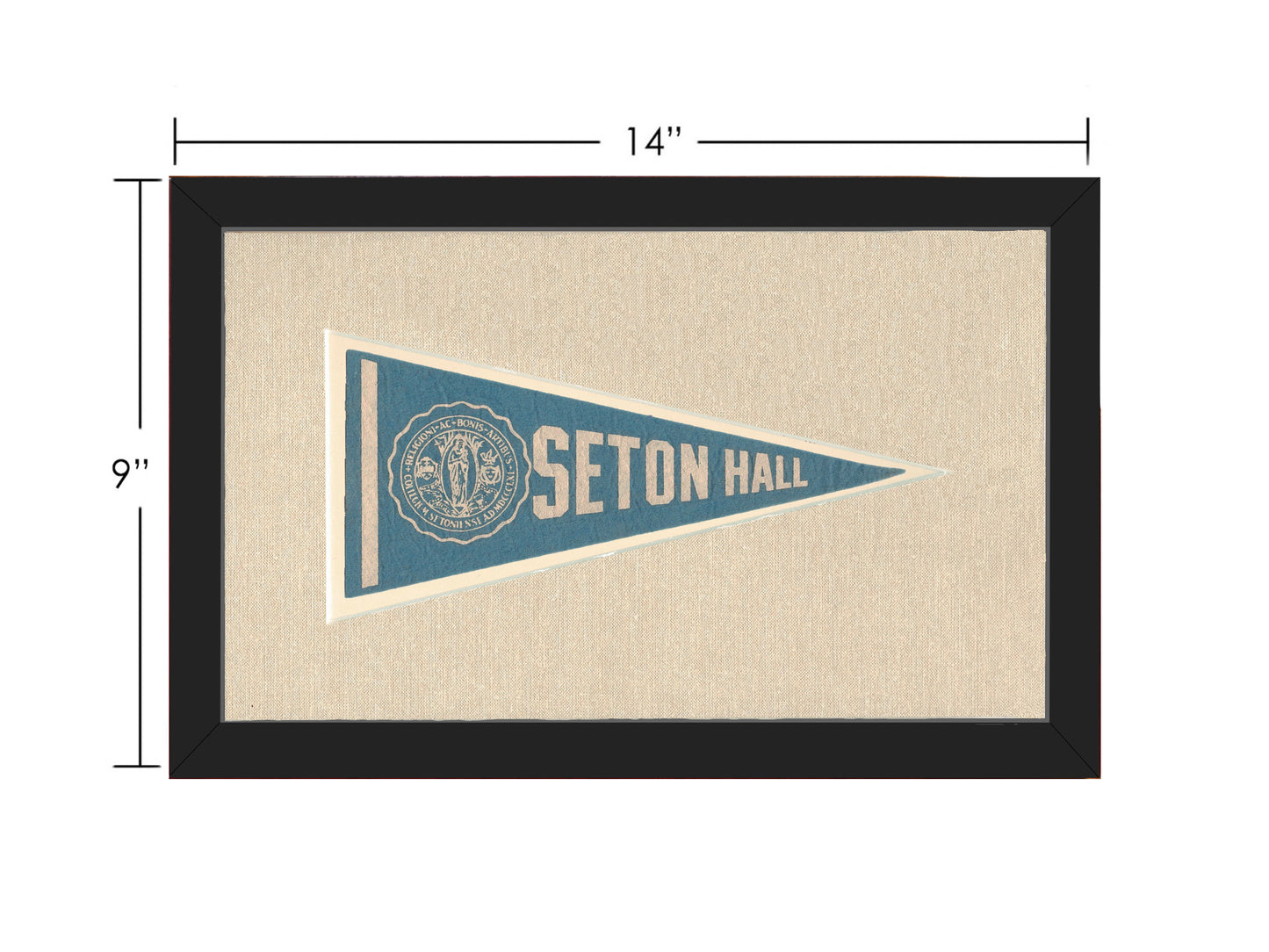 Vintage Seton Hall Pennant