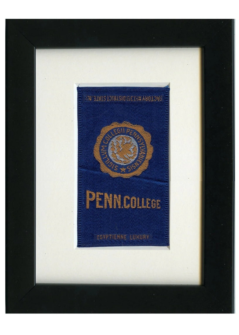 Vintage Pennsylvania College of Technology Tobacco Silk circa 1910