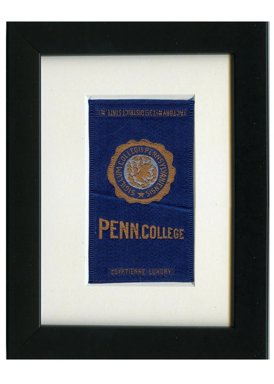 Vintage Pennsylvania College of Technology Tobacco Silk circa 1910