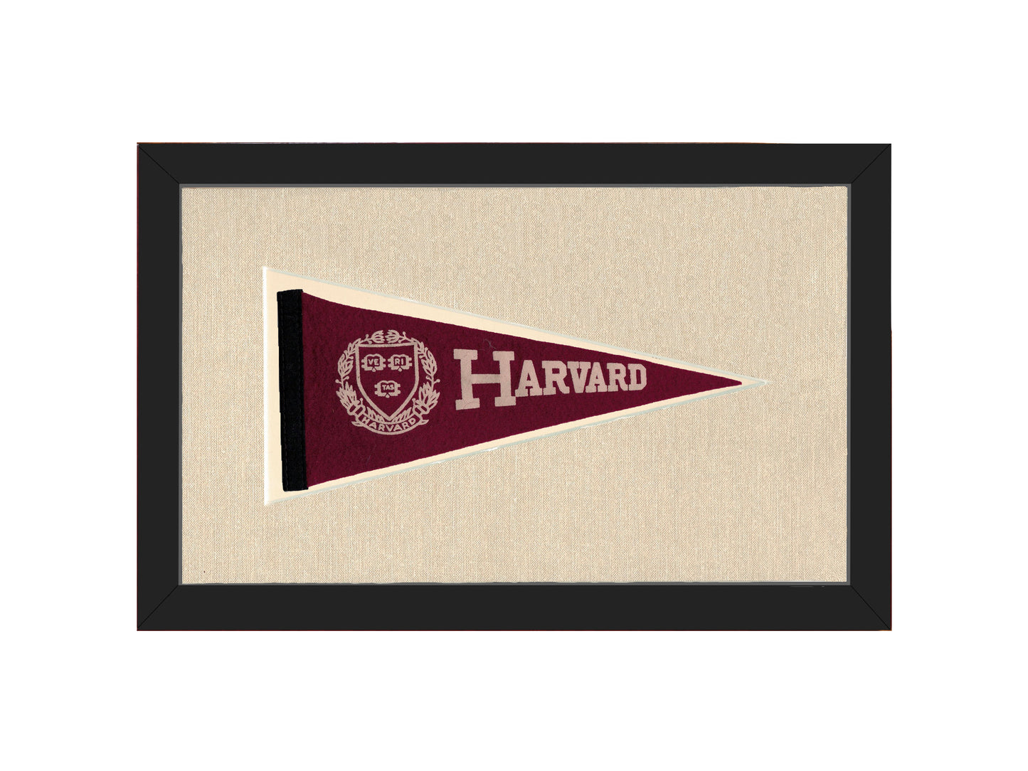 Vintage Harvard Pennant