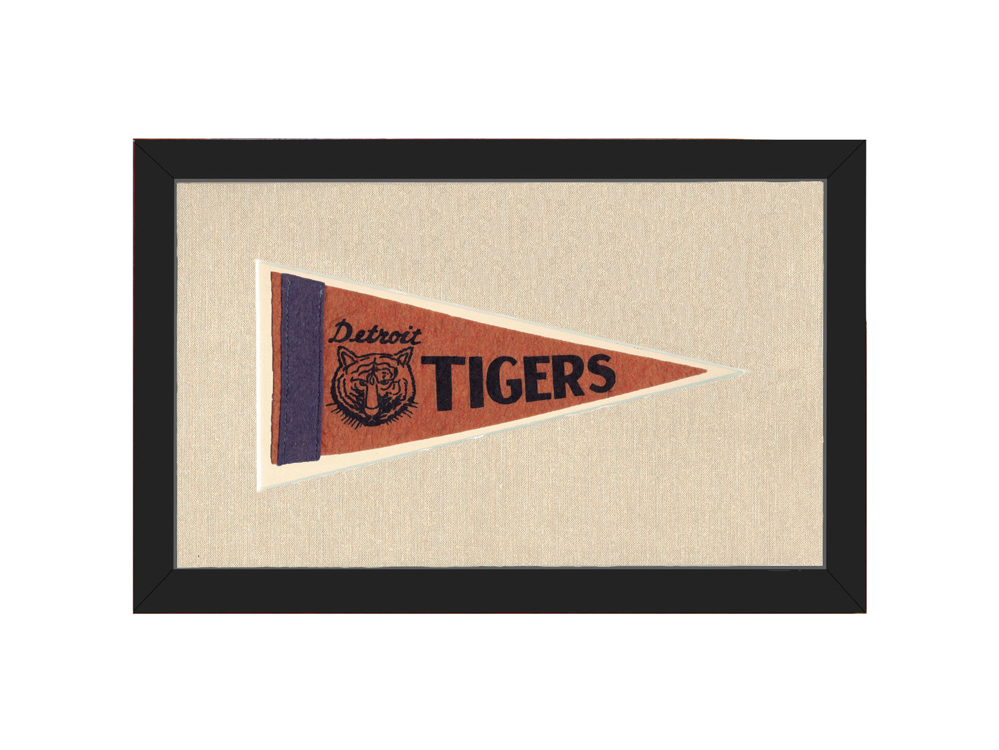 Vintage Detroit Tigers Pennant