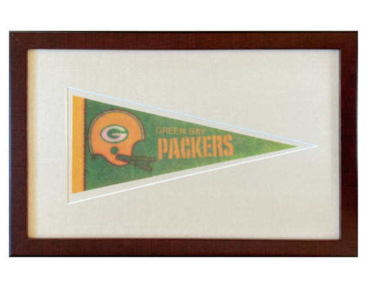 Vintage Green Bay Packers NFL Pennant circa 1970s