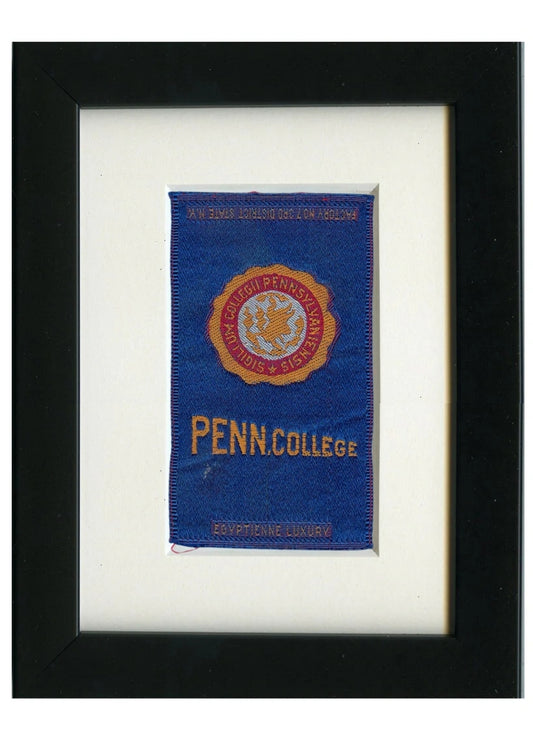 Vintage Pennsylvania College of Technology Tobacco Silk circa 1910