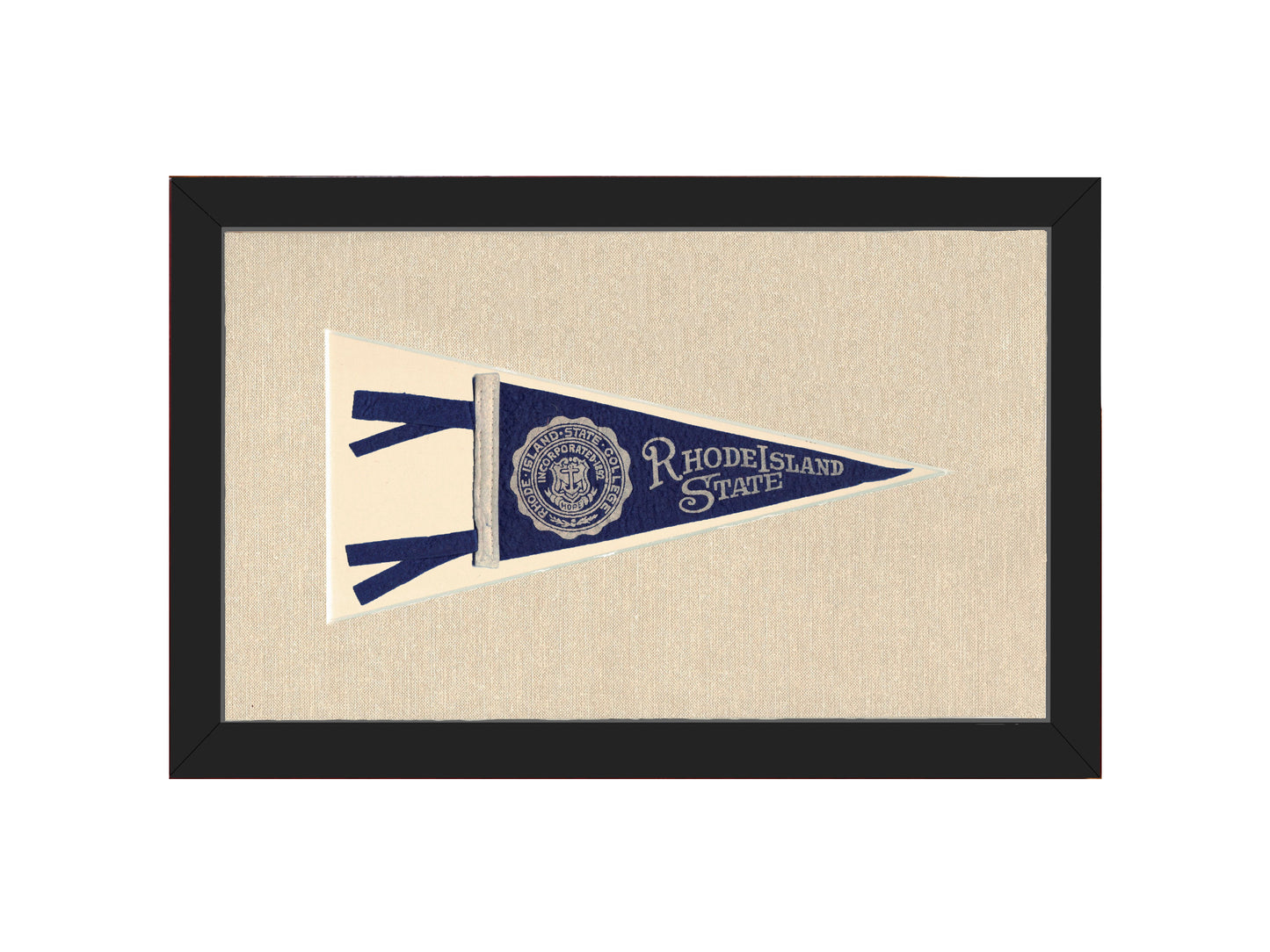 Vintage Rhode Island State Pennant