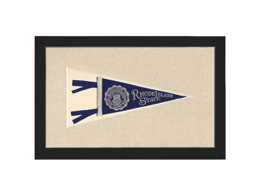 Vintage Rhode Island State Pennant